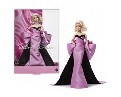 Barbie Signature Marilyn Monroe verzamelpop - Gekleed in de iconische roze jurk uit de film en met ‘Diamonds’-sieraden