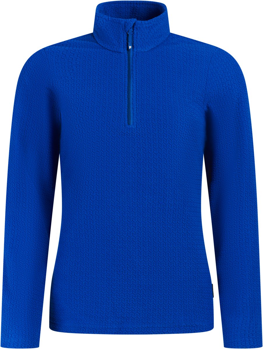 Protest PRTPurley Skipully Dames Stretch 1/4 rits Jacquard Blauw