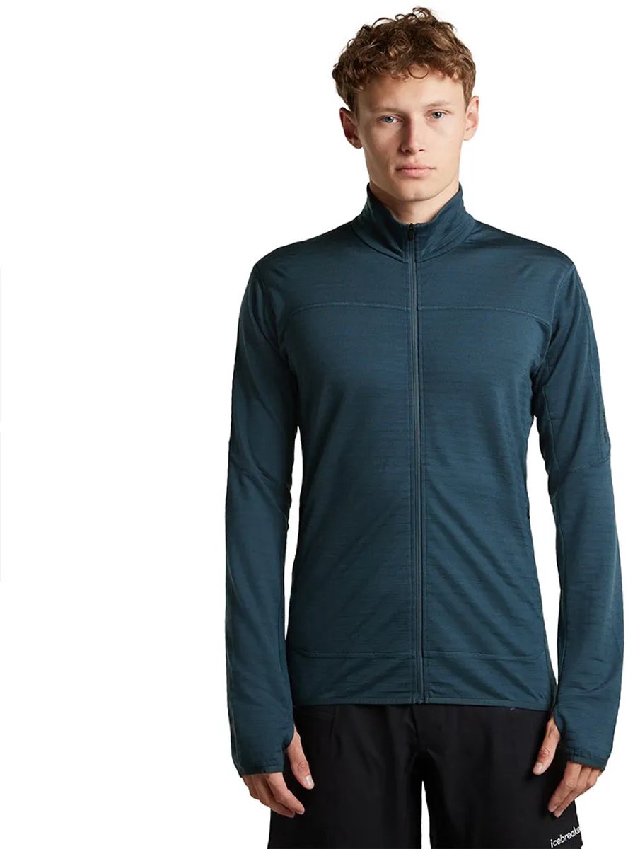 Icebreaker 300 Real Descender Fleece Met Volledige Rits L Man