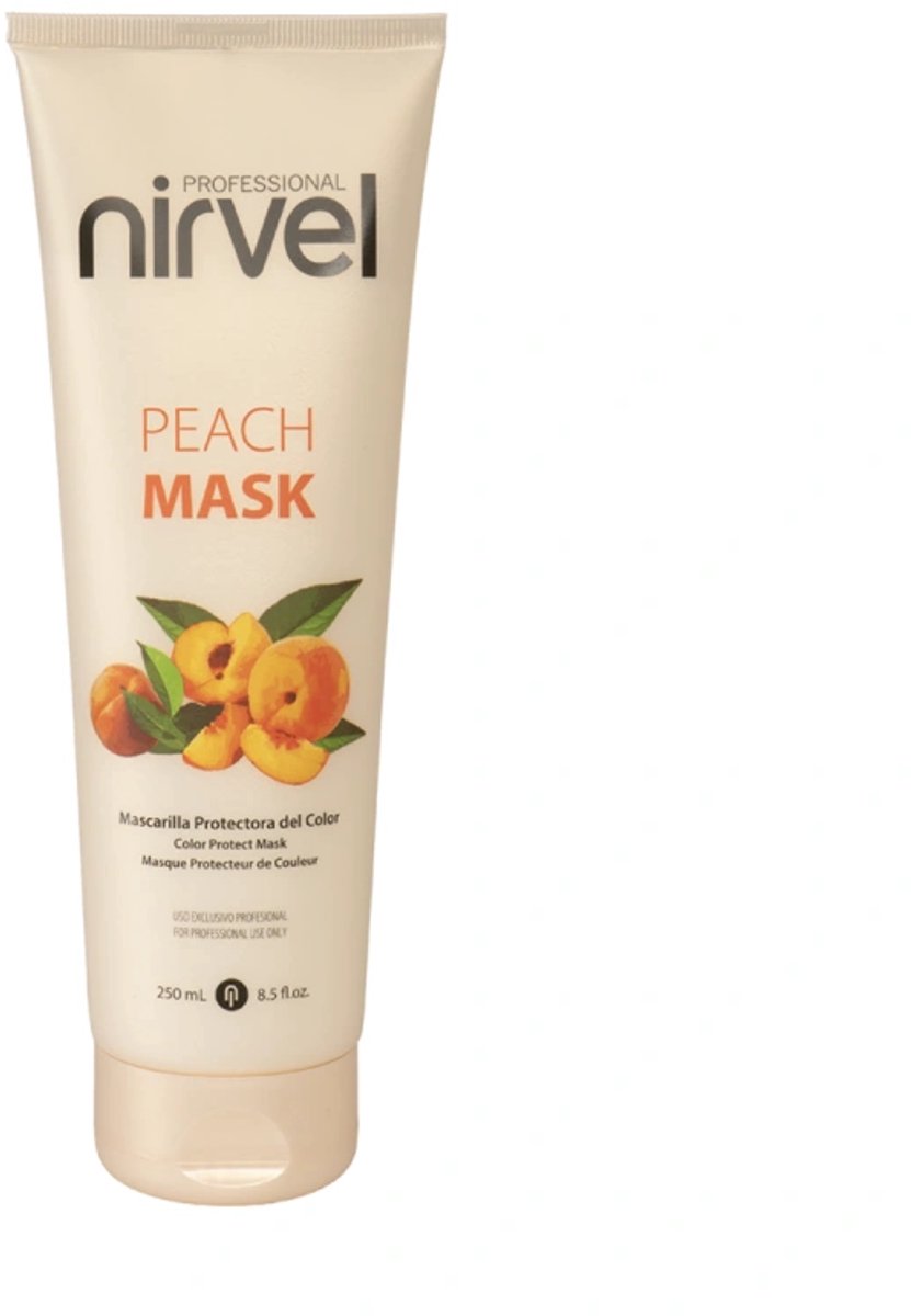 Nirvel Peach Mask / Haarmasker dat de haarkleur beschermt 250 ml