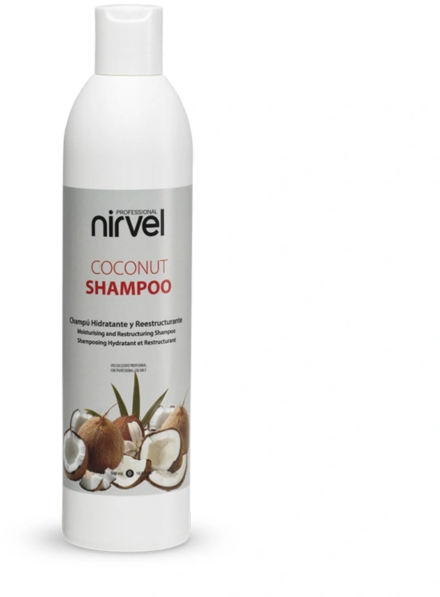 Nirvel Coconut Shampoo / Hydraterende Shampoo voor beschadigd Haar 500 ml