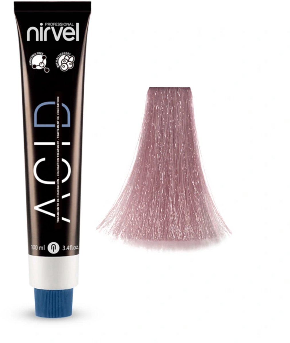 Nirvel ACID ROSSE 9/25 / Professionele haarverf met zure pH-waarde 100 ml