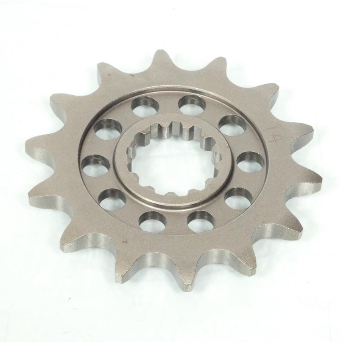 Pignon de sortie de boite 3AS Racing pour moto Kawasaki 450 KLX R 2008 à 2018 14 dents pas 520 Neuf