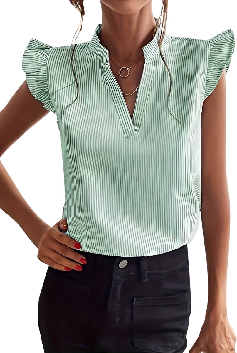 Currero T-Shirt Dames Shirt Zomerkleding T Shirt Mode Old Money Polo Vrouwen Kleding Volwassenen Gras Groen