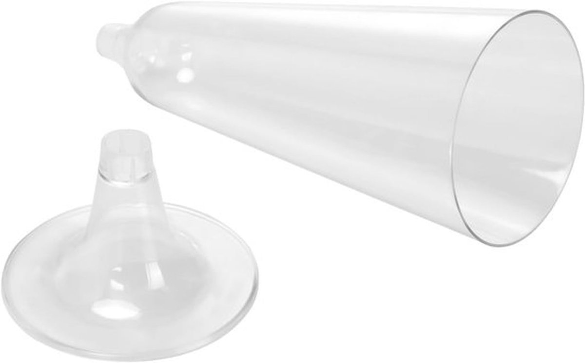 Kunststof champagne-glas - 150 ml - Perfect voor Feestjes - Duidelijk - Geschikt voor Bruiloften - Set van 50 stuks