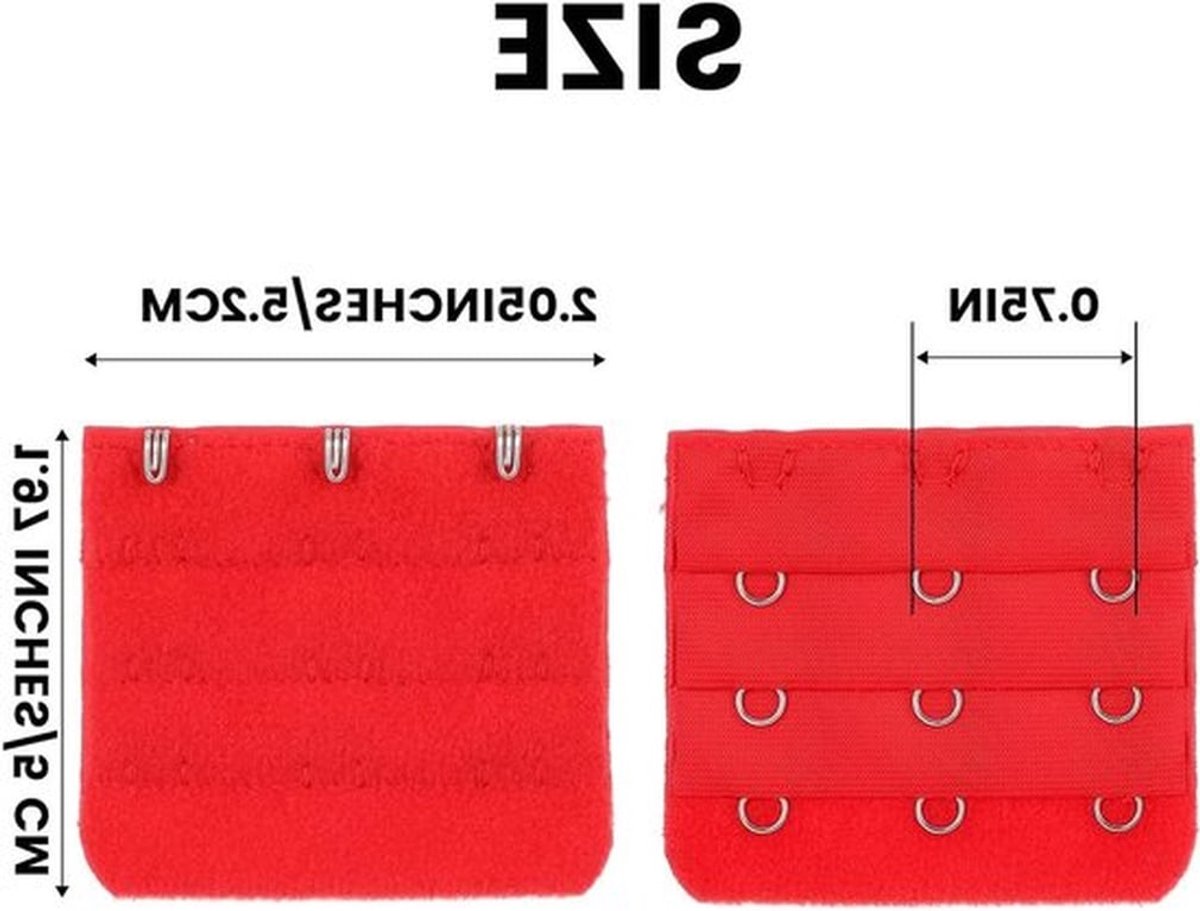 BH-verlenger - 35 stuks - Verstelbaar en Rekbaar - Meerkleurig - Ondersteuning voor Grote Maten - Handig Accessoire voor Dames