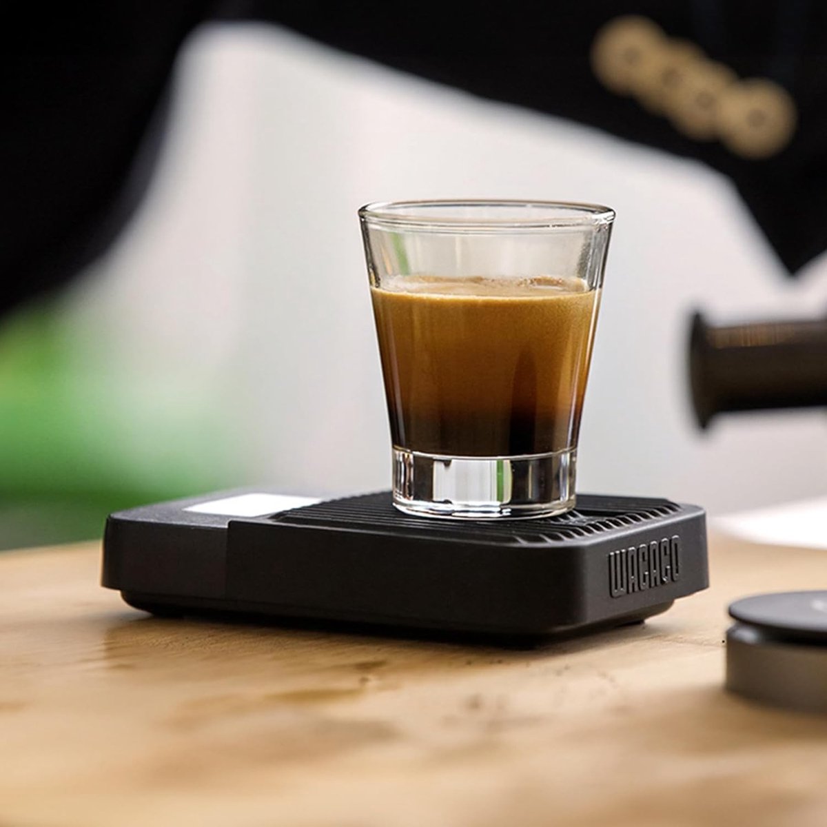 Microweegschaal - Zwart - 0,1 g tot 2 kg - Roestvrij Stalen Platform - Voor Koffieliefhebbers