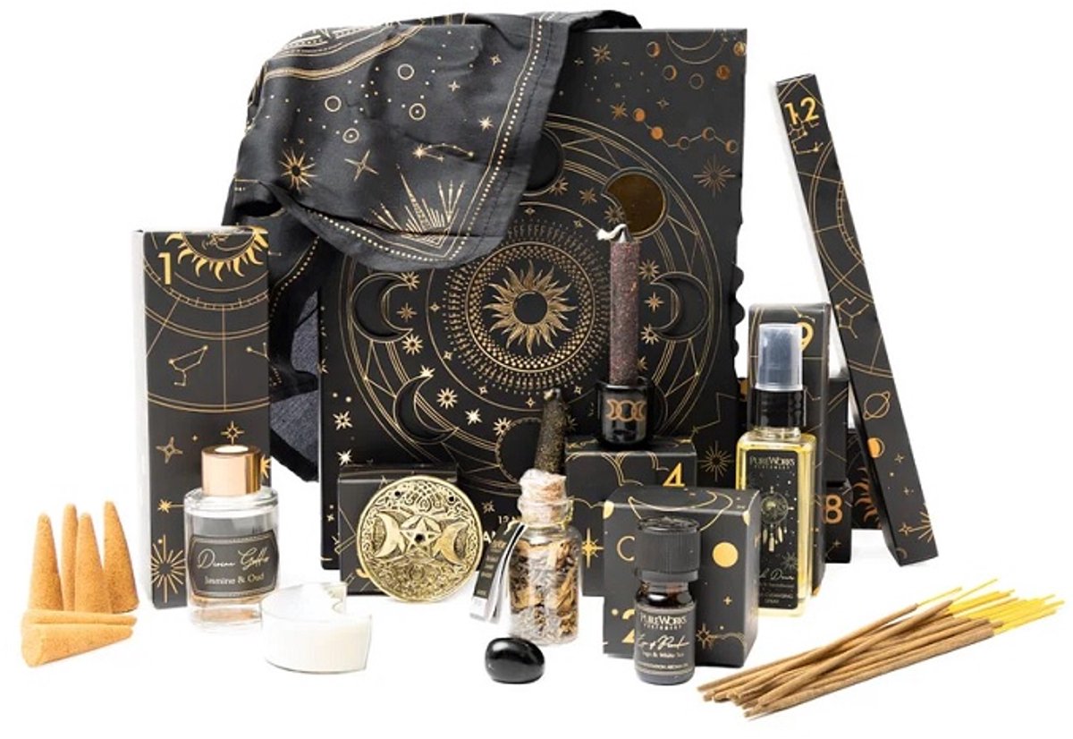 Song of India - pure works - manifestatie cadeau set - esoteric collection - manifesteren - geschenkset 12-delig