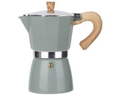 LISM-Italiaanse espressomachine, mokapot, 150 ml, capaciteit voor 3 kopjes