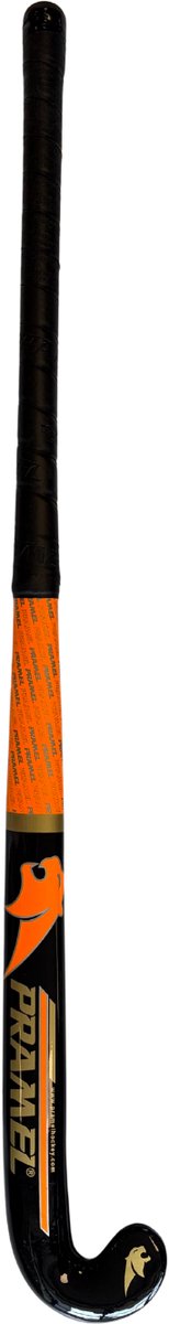Hockeystick Pramel 37,5" - Zwart/Oranje - 30% Carbon