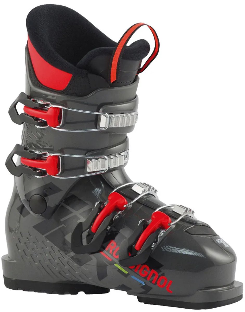 Rossignol Hero J4 Junior Alpine Skischoenen Zwart 22.5 Kinderen