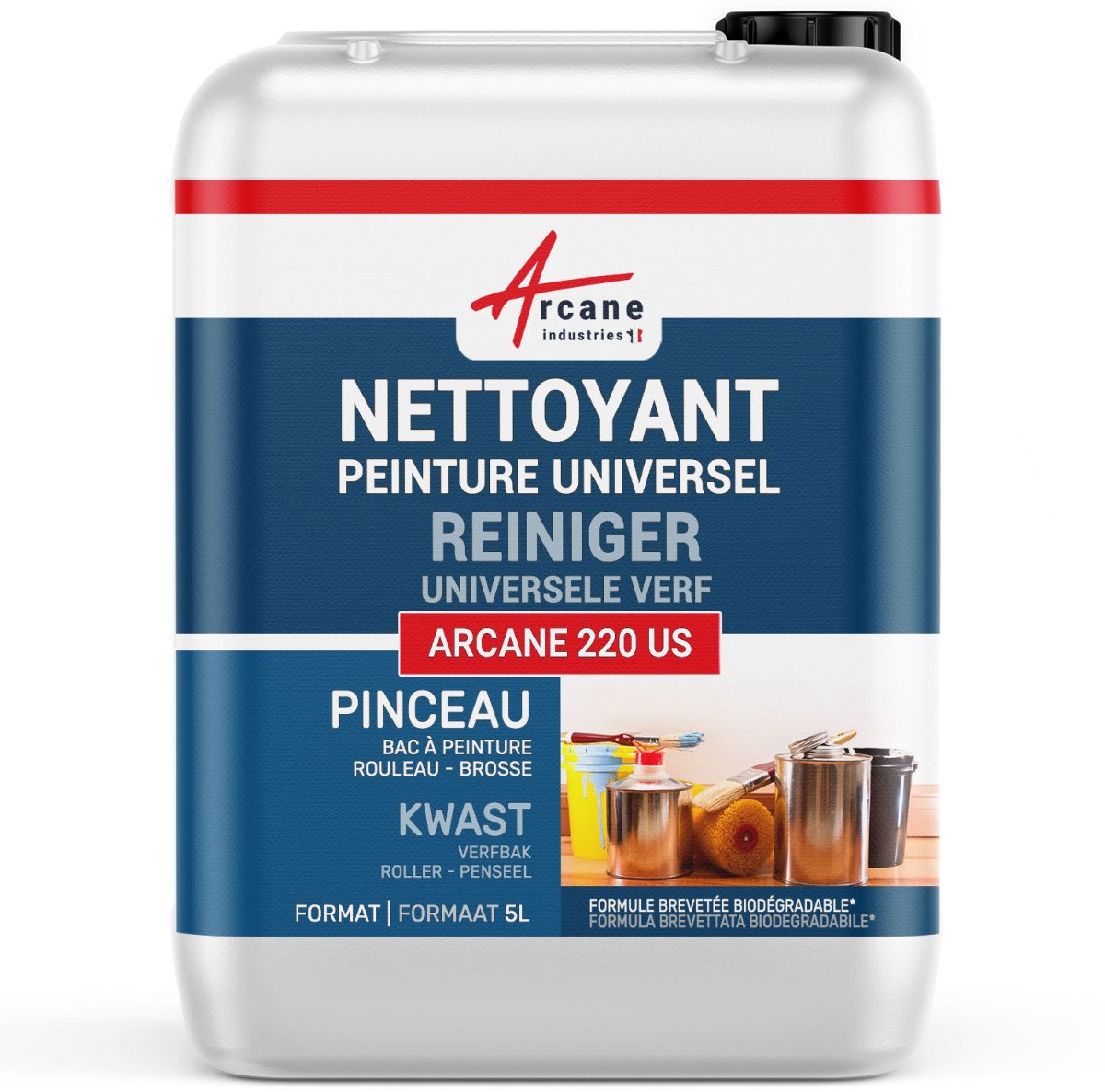 Kwastreiniger verf en lak