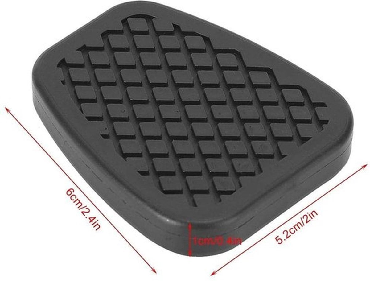 Koppelingspedaal rubber - Koppelingspedaalsteun - Rempedaalsteun - Rubber - Geschikt voor CR-Z/CR-V/Fit - OEM: 46545-538-010 - Pedal