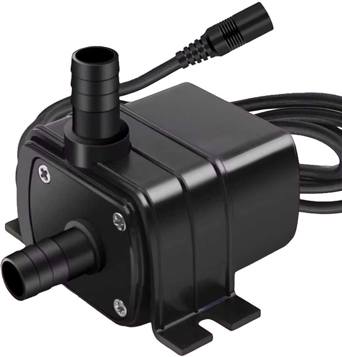 Micro-Dompelpomp - Borstelloos DC 12V 4,8W - 3 Meter Opvoerhoogte - Voor Watercirculatie