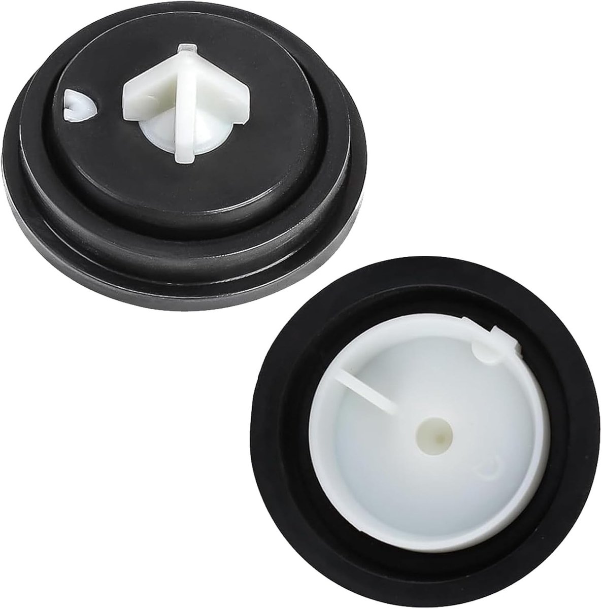 Toilet spoelring set van 2, waterdichte membranen, toiletafdichting en onderhoudsaccessoires voor optimale spoelprestaties