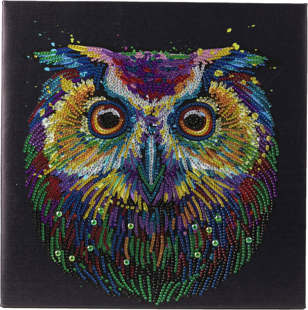 crystal art nocturm wonder 30/30 cm partial diamant painting