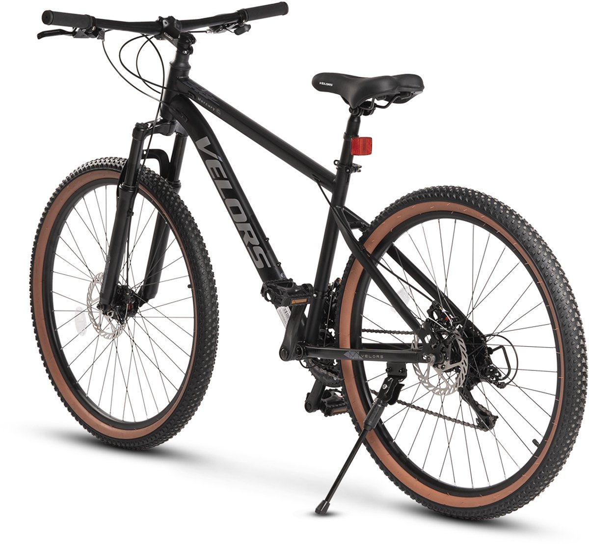 Mountainbike 27 5 Inch Hardtail Mountainbike 21 Versnellingen MTB Volwassenen 27 5 Inch Verende Voorvork Onverharde Wegen Zwart Grijs