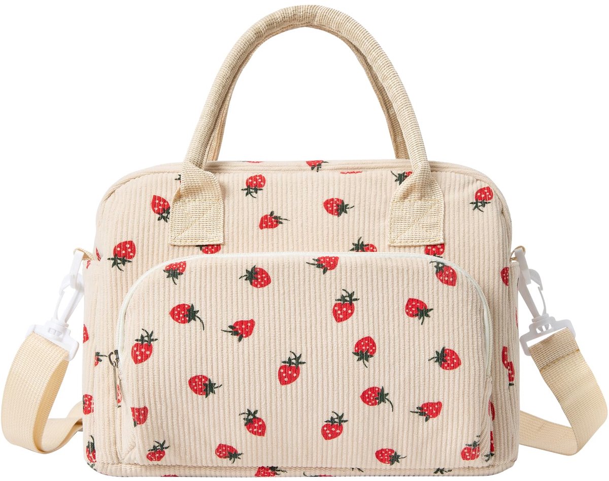 Famanu – Kleine koeltas van 12 liter voor mannen en vrouwen, grote geïsoleerde lunchtas met verstelbare schouderbanden, opvouwbare mini-koeltas, ideaal voor werk en picknick