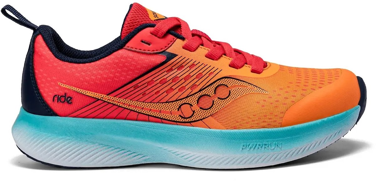 Saucony Ride Kids - Hardloopschoenen voor kinderen - Oranje - Maat 36,5