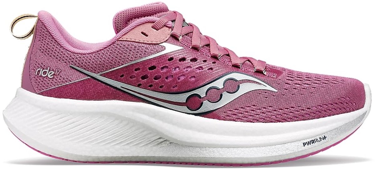 SAUCONY Ride 17 W Hardloopschoen – 7 Roze