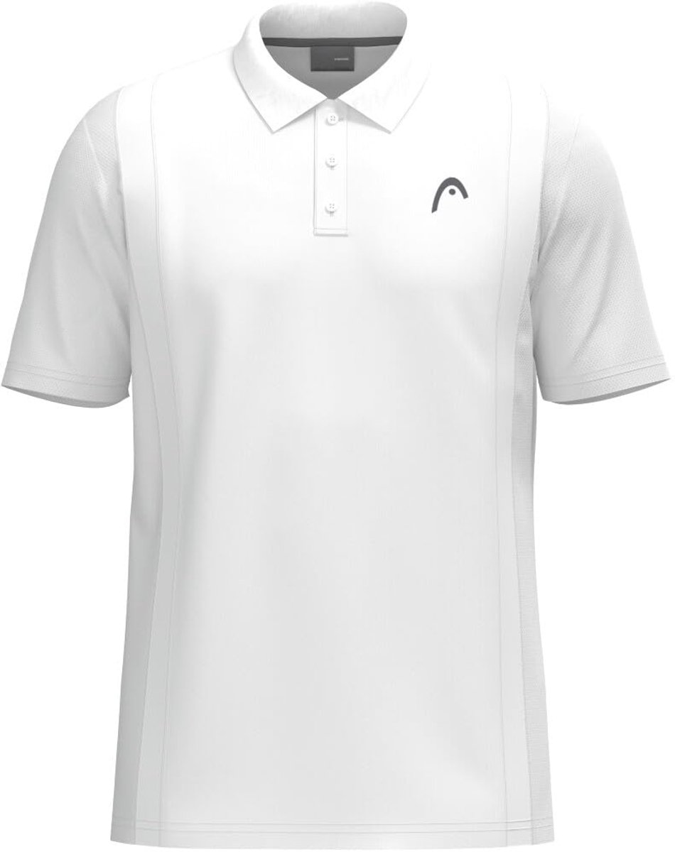 HEAD CLUB 25 TECH POLO SHIRT MEN Wit