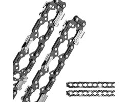 2 zaagketting 3 - 8" 66 aandrijfschakels 1.3mm 18 inch 45cm 050
