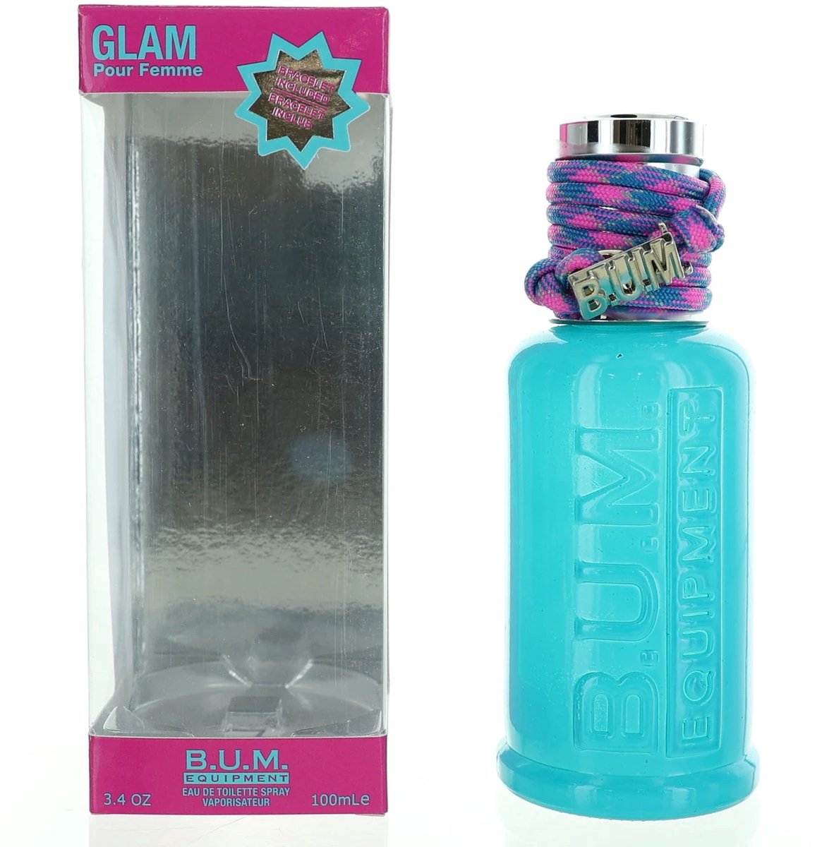 Bum Equipment Glam For Ladies Edt Sp W/wrap Bum Bracelet