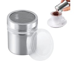 16-delige koffie sjablonen set - Cacao shaker voor cappuccino, poedersuiker strooier en chocoladespreaders