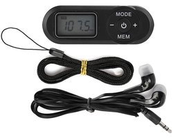 YUYTE Mini FM Radio Portable Digital -Radio met 1.1 Inch LCD Display Auto Station Search Memory Function voor Home - ShopVlot