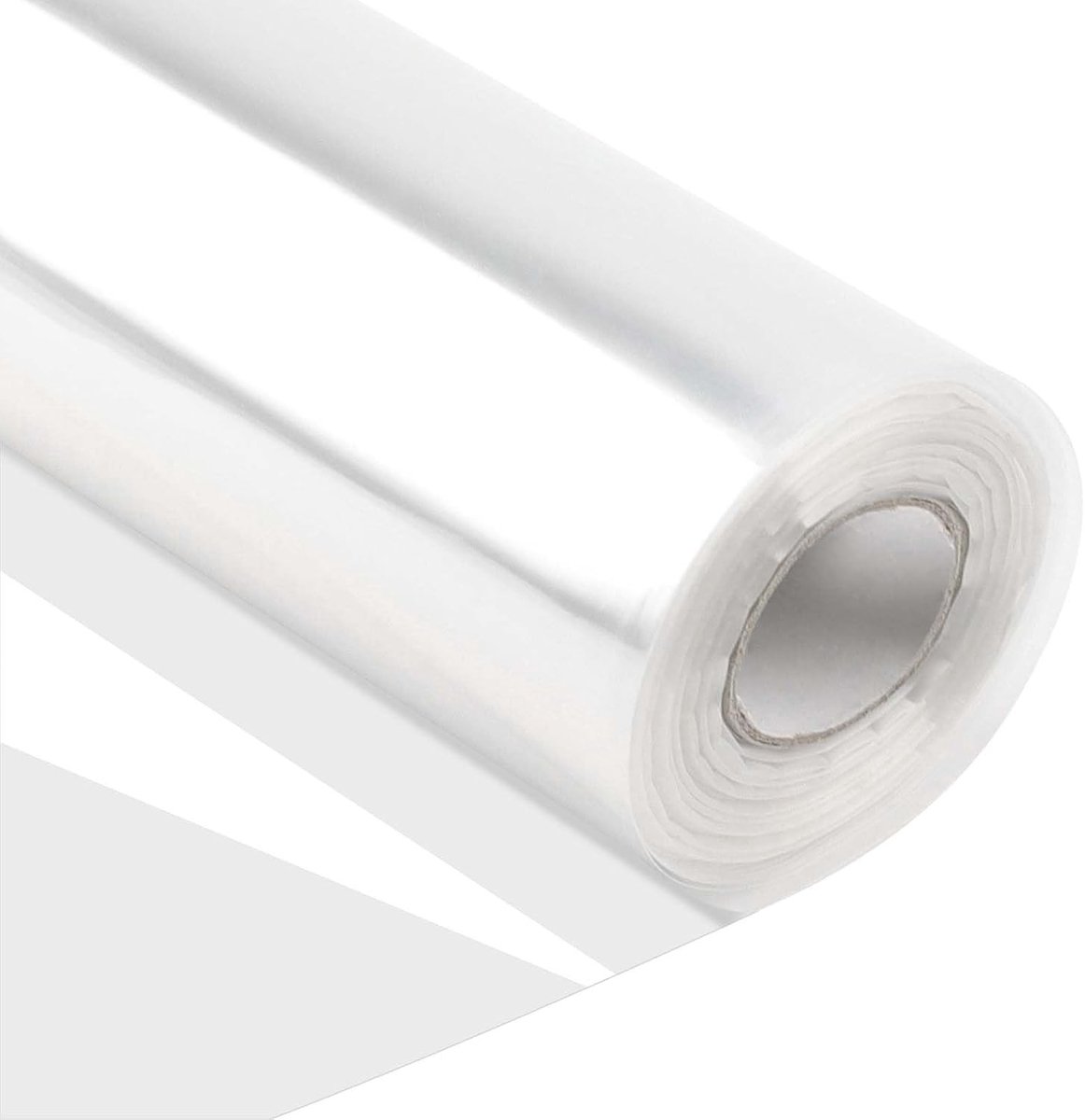 80cm × 50m Heldere Cellofaan Verpakkingsrol - Transparant Inpakpapier voor Cadeaus, Bloemen en Mandjes