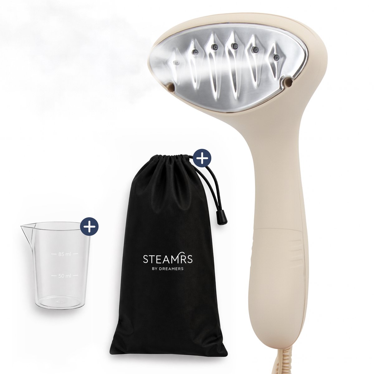 Bol.com STEAMRS - Krachtige Luxe Kledingstomer - 30g/min Stoomkracht - 1500W - Incl. 2-in-1 Stoomhandschoen & Opbergzak - Lichtg... aanbieding
