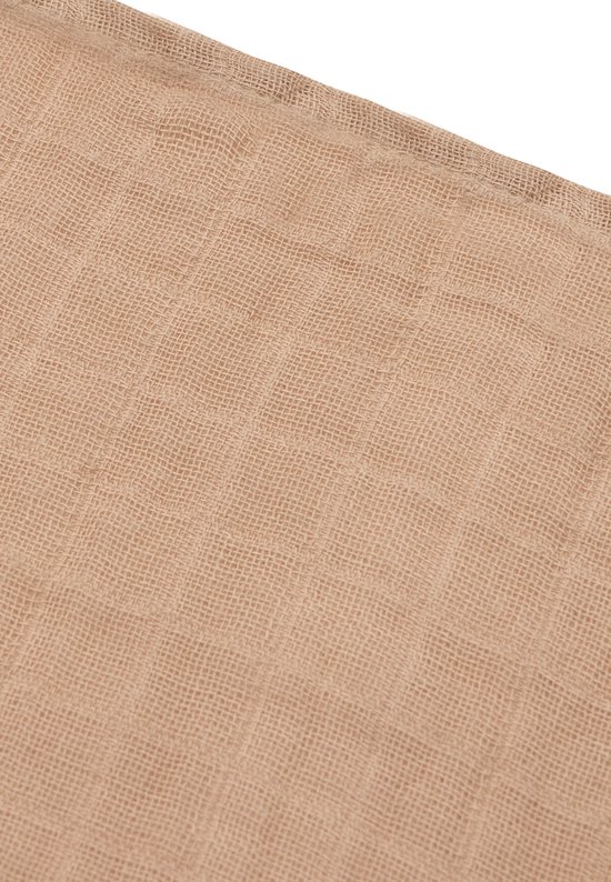 Jollein - Hydrofiele Doek Small 70x70cm - Inbakerdoek - Zacht Katoen - 4 Stuks - Biscuit/Ivory van Jollein — afbeelding 3