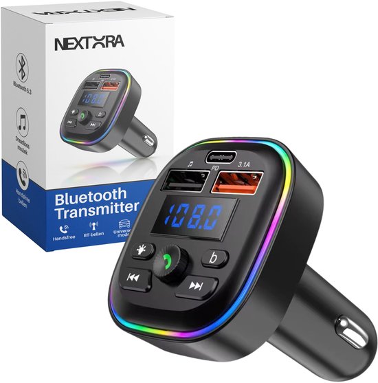 Nextora Bluetooth Transmitter - Bluetooth Receiver - Bluetooth Ontvanger -...