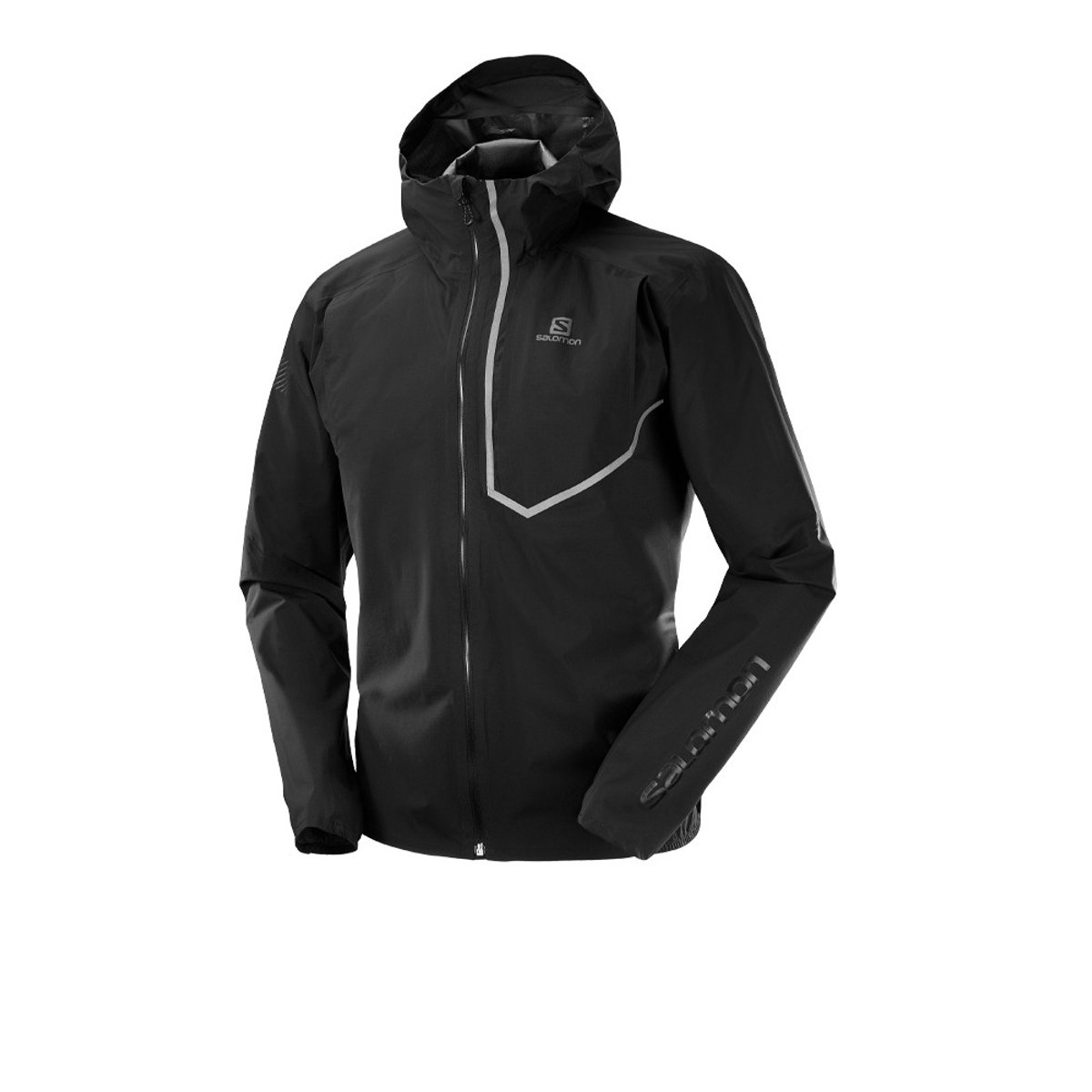 Salomon Bonatti Trail WP Jkt Jas Waterdicht Zwart