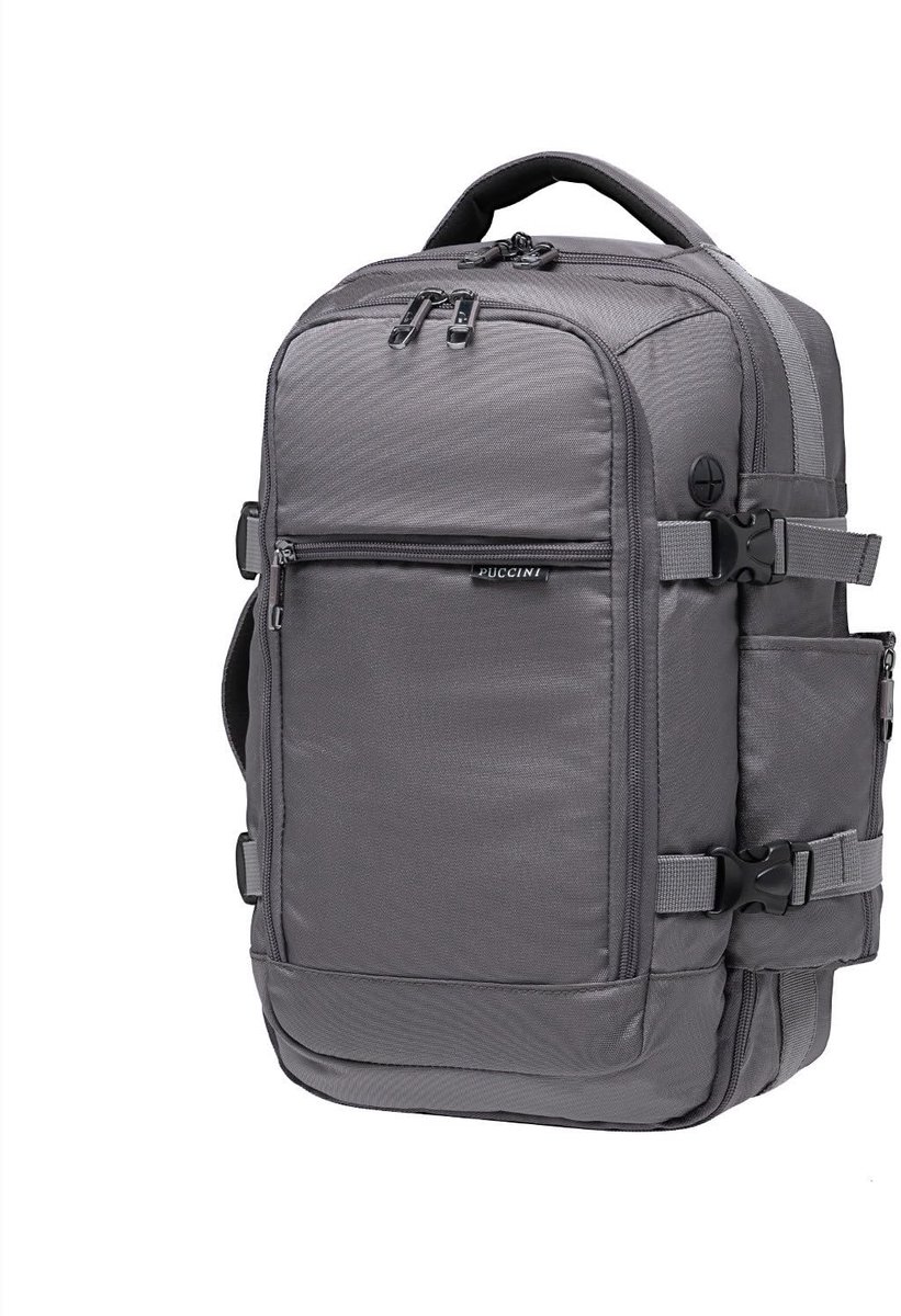 PUCCINI Easy Pack handbagage rugzak voor Ryanair reisrugzak onder de stoel cabinetas vliegtuig reistas voor heren en - ShopVlot