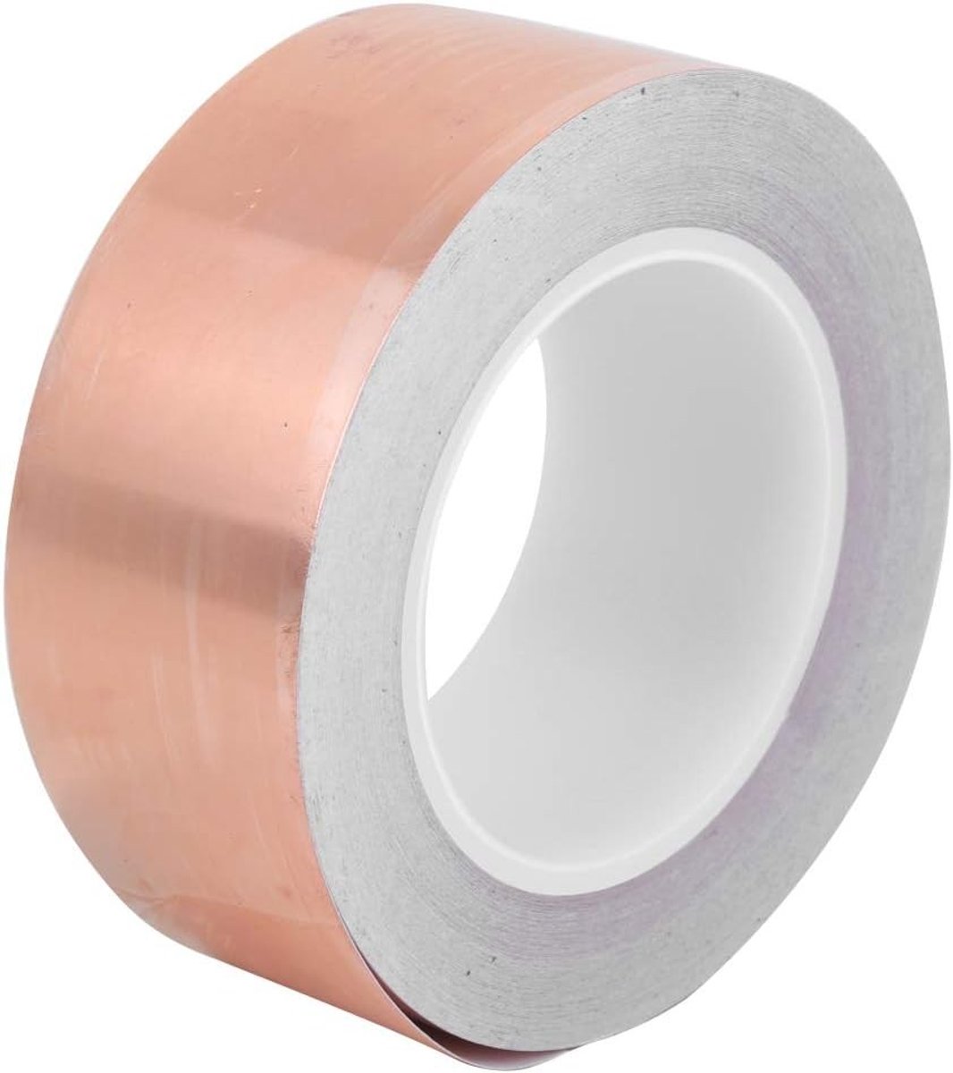 Koperfolie Tape voor Elektrische Gitaren - Enkele Geleider, EMI Shielding, 5/10/30 Meter Opties voor Geluidsverbetering