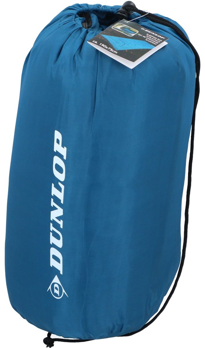 Dunlop Slaapzak 190 x 75 cm - Blauw van Dunlop — afbeelding 3