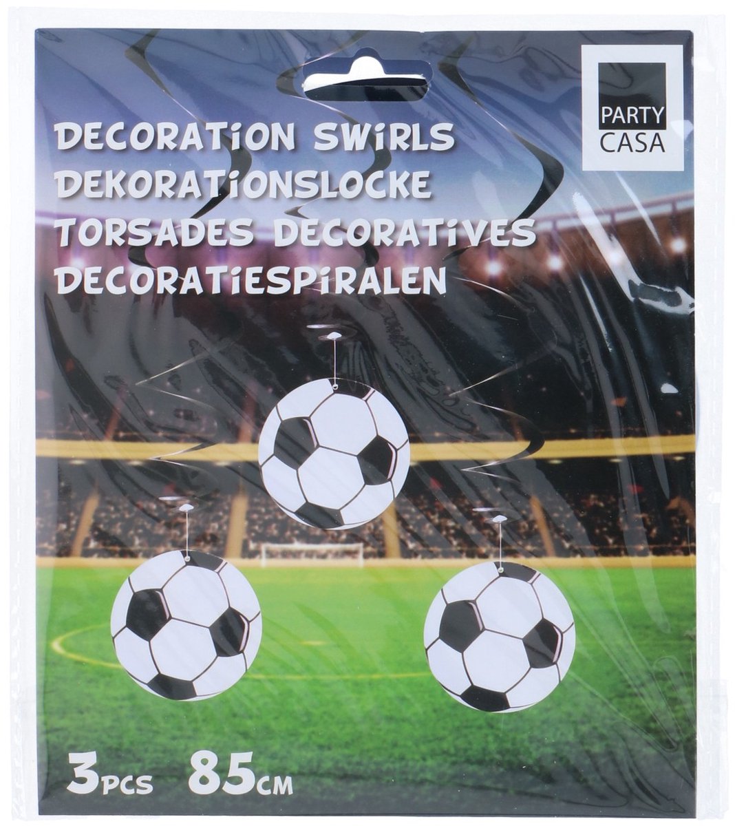 Decoration swirl 3pc