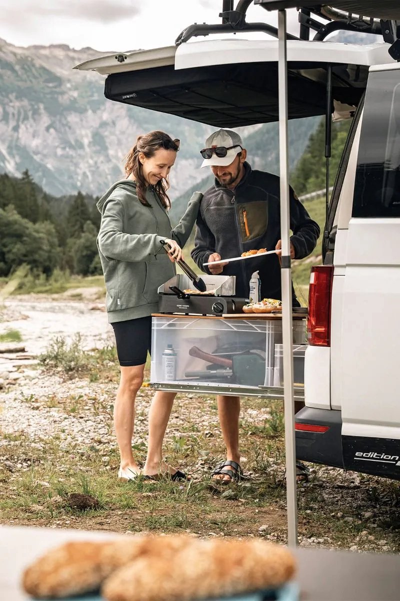 Cadac Van Cook PRO FFD Deluxe - Gasbarbecue - GreenGrill Coating