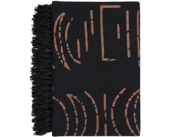Sarong - Handgemaakte Pareo – Dames Heren - One Size - Zwart