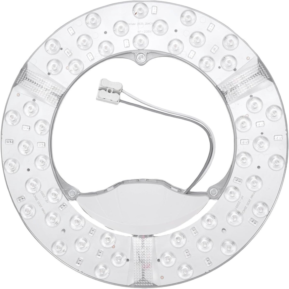 LED-module voor Plafondventilator - 48W - Aluminium - Dimbare Verlichting voor Plafondlampen