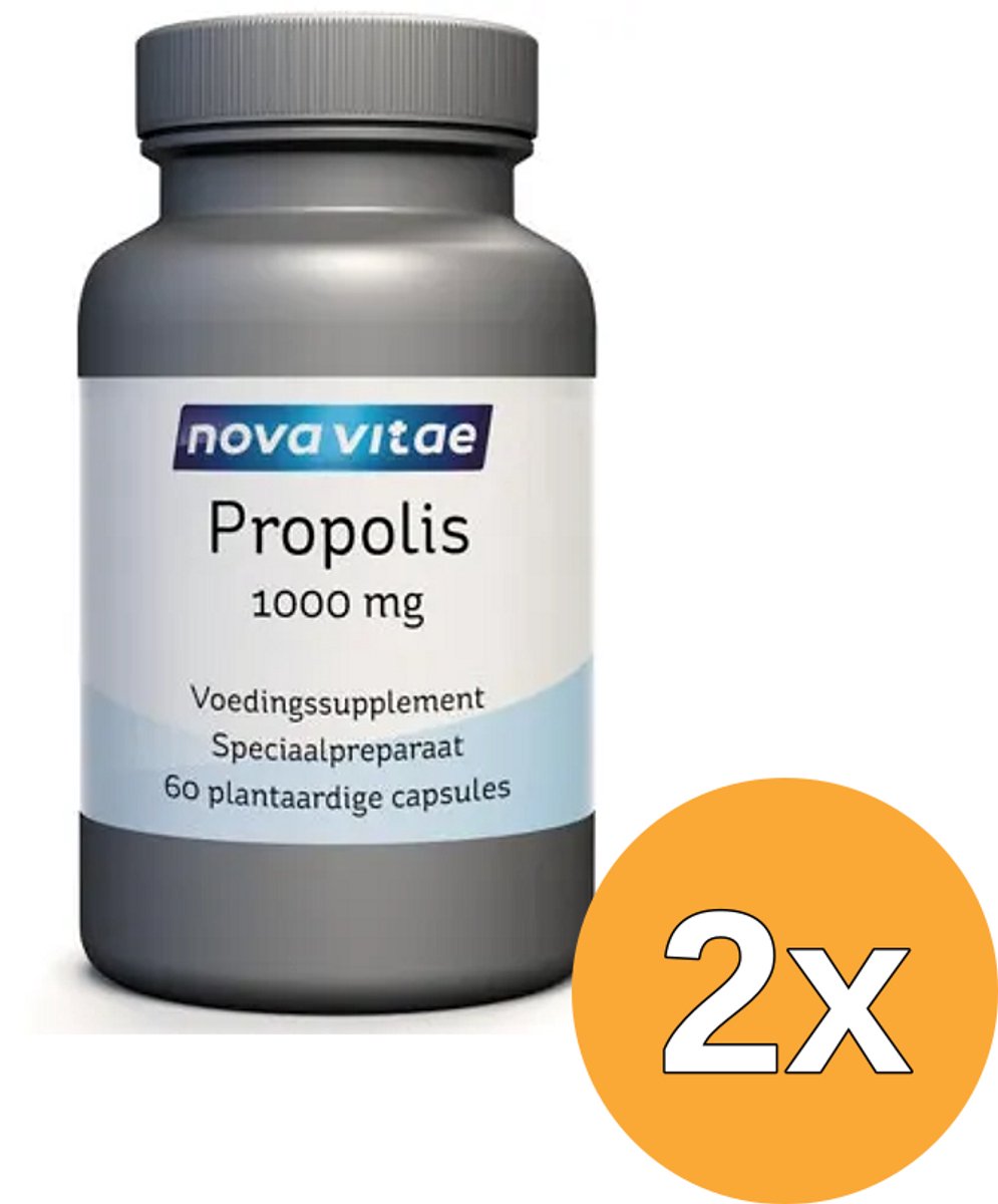 2x Nova Vitae Propolis Extract 1000 Mg (60 capsules)