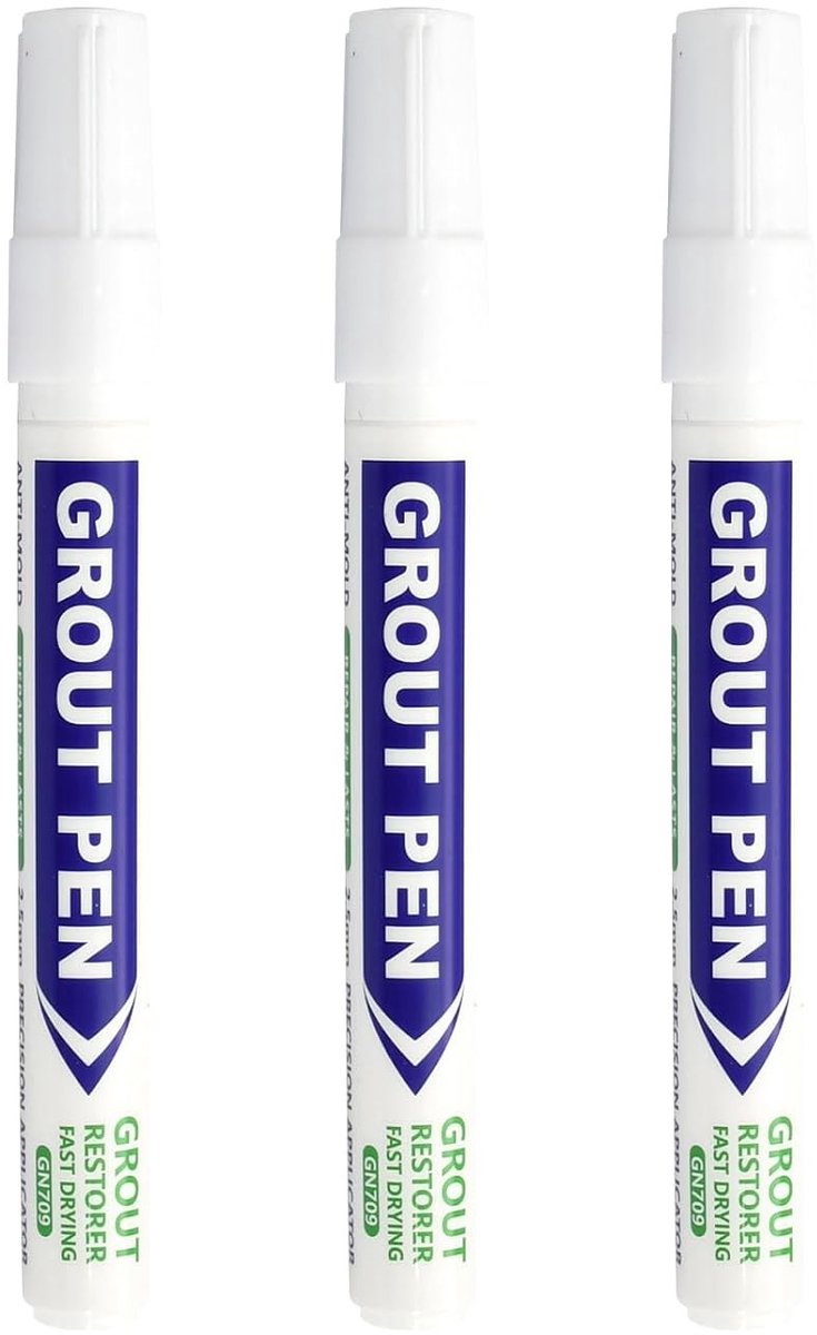 Voegenstift - Wit - Siliconen - Waterdicht en Schimmelbestendig - Voor Keramiek, Glas en Metaal