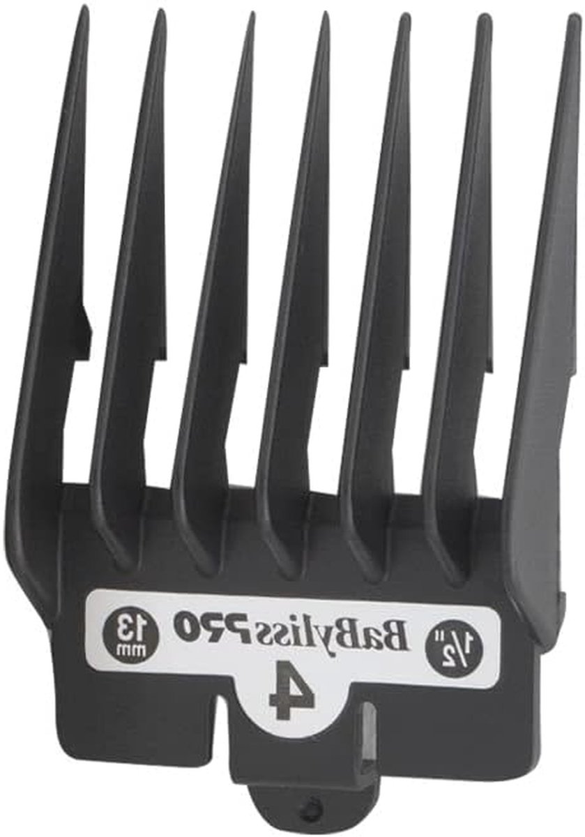Verstelbare Opzetkam - Haarkam Clipper - Haar Knippen - Precise Lengte - 13mm - Zwart