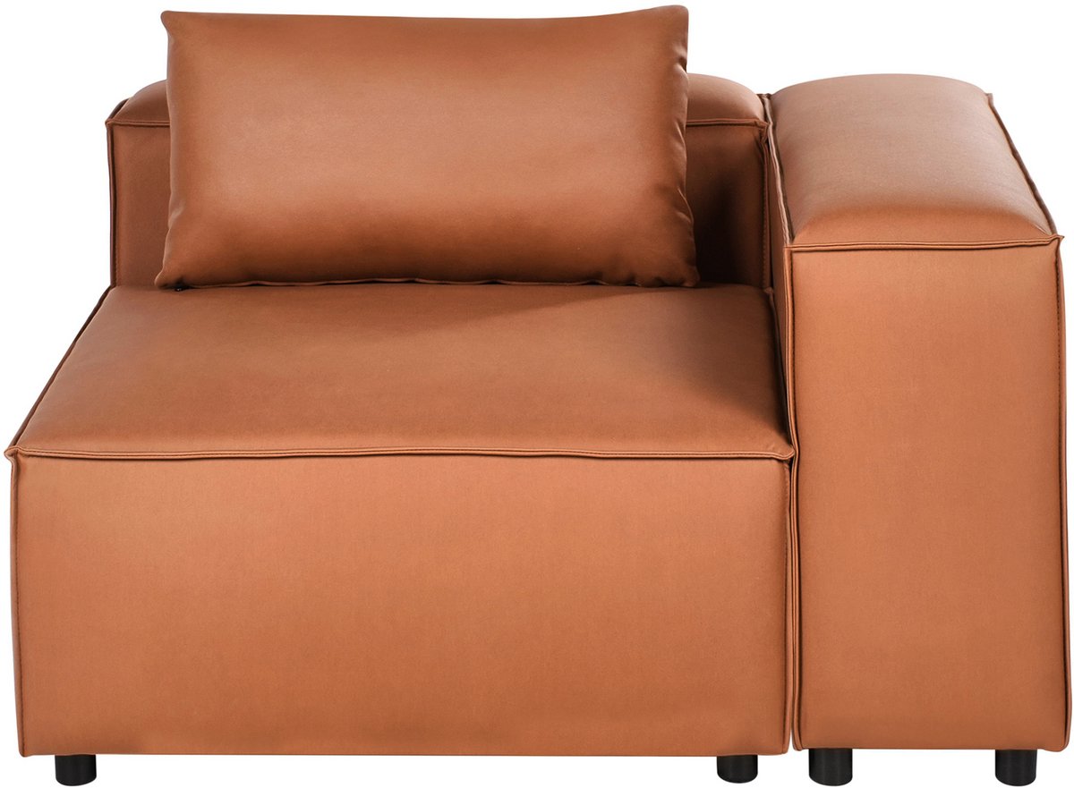 BRANDE - Hoekmodule - Goudbruin - Polyester
