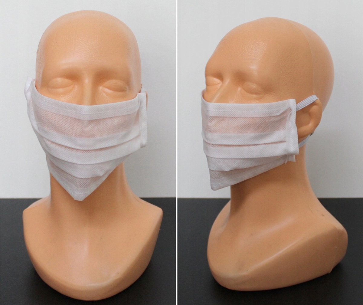 Wegwerp gezichtsmasker met oorlussen - Ademend en comfortabel