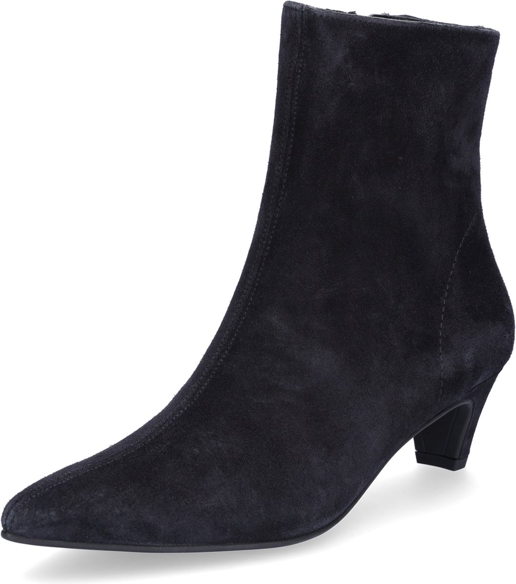 Paul Green dames enkellaarsjes donkerblauw