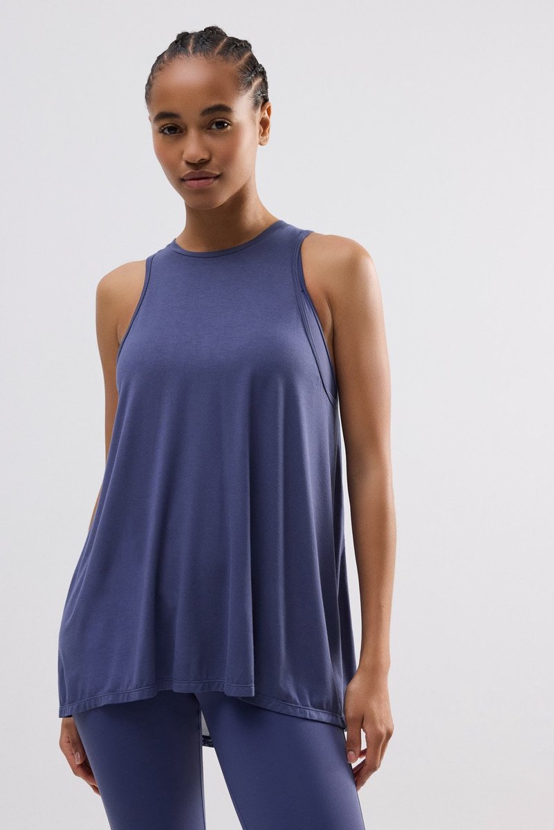YSA - T SHIRT DE SPORT - ASTRAL BLUE - S