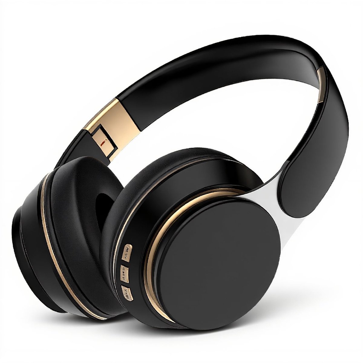 Dailygoods - Bluetooth-hoofdtelefoon - Draadloze over Het Oor - Ruisonderdrukking en Diepe Bas - Opvouwbaar en Intrekbaar - Perfect voor Sport en Reis...