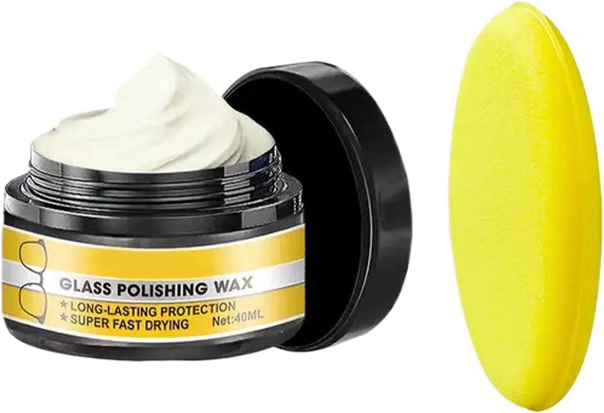 Krasverwijderaar - Polijstpasta - Glas Herstellen - Veelzijdige Toepassingen - 40 ml - Wit